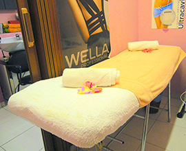 Cabina de Est&eacute;tica. Camilla