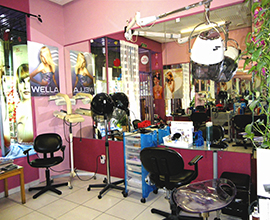 Sala de belleza. Vista 1